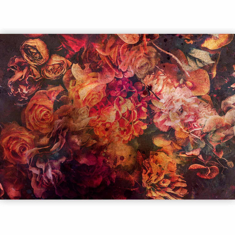 Fototapete Naturantwort – Harmonie aus Farben und Formen
