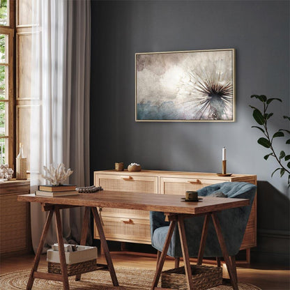 Leinwandbild - Dandelions in the Clouds (1 Part) Wide