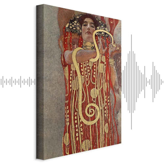 Leinwandbild - Gustav Klimt – Medicine (Hygiea)