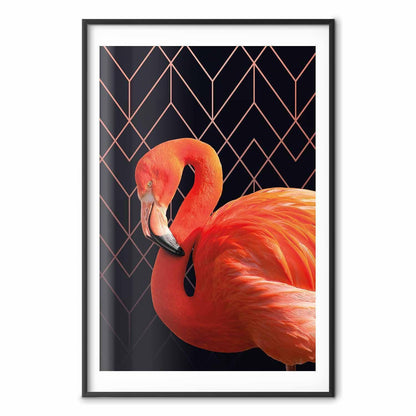 Poster - Flamingo Solo