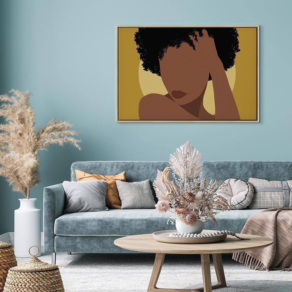 Leinwandbild - Invisible Gaze (1 Part) Wide