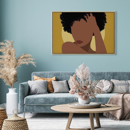 Leinwandbild - Invisible Gaze (1 Part) Wide