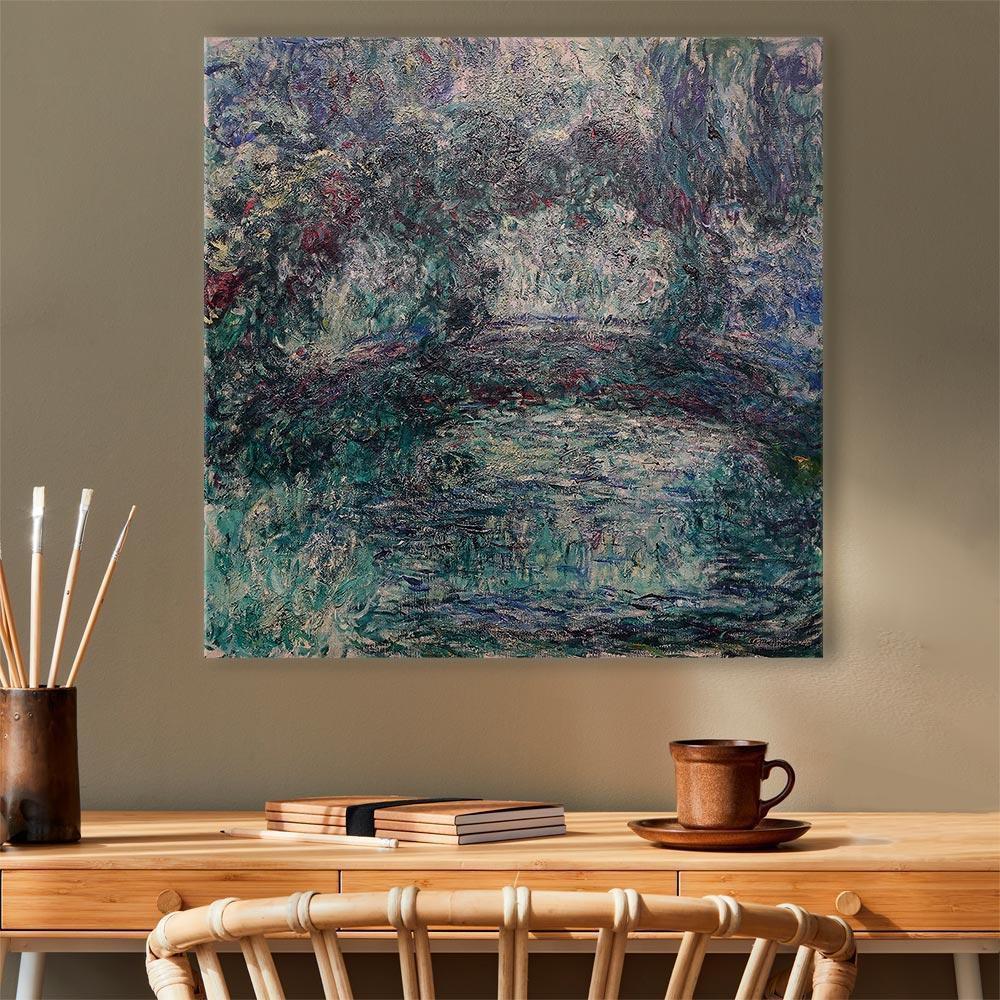 Leinwandbild - Claude Monet – The Japanese Bridge