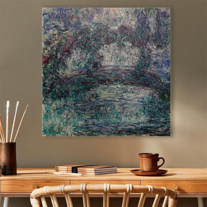 Leinwandbild - Claude Monet – The Japanese Bridge