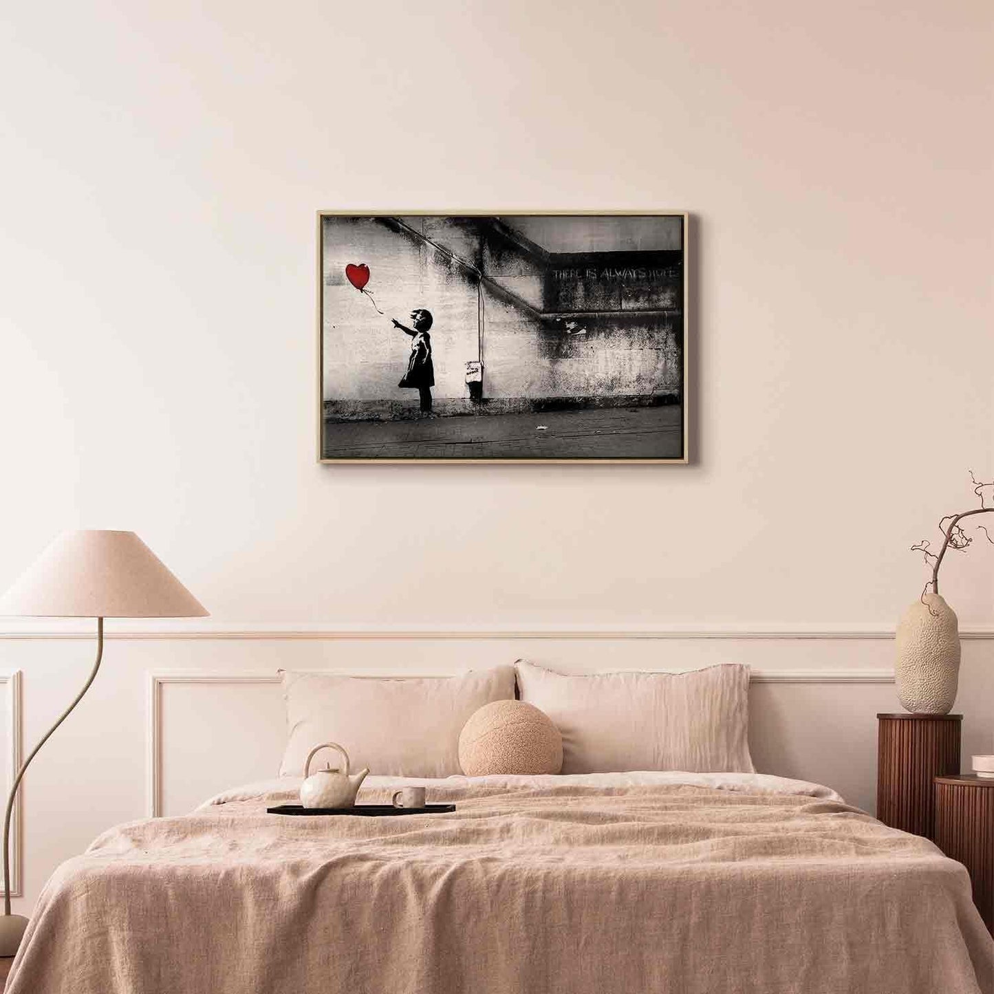 Leinwandbild - hope (Banksy) Artgeist