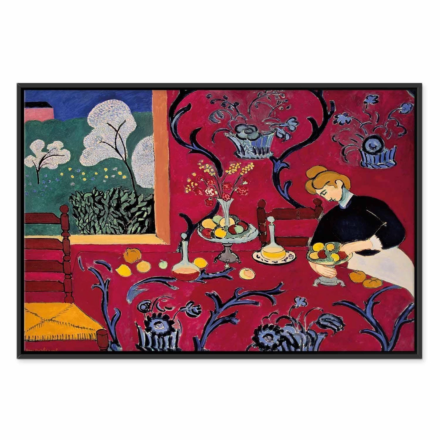 Leinwandbild - Henri Matisse – Harmony in Red (The Red Room)