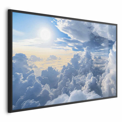 Poster - Symphony of Light: Sun and Clouds Playing Together on a Beautiful Sky Artgeist