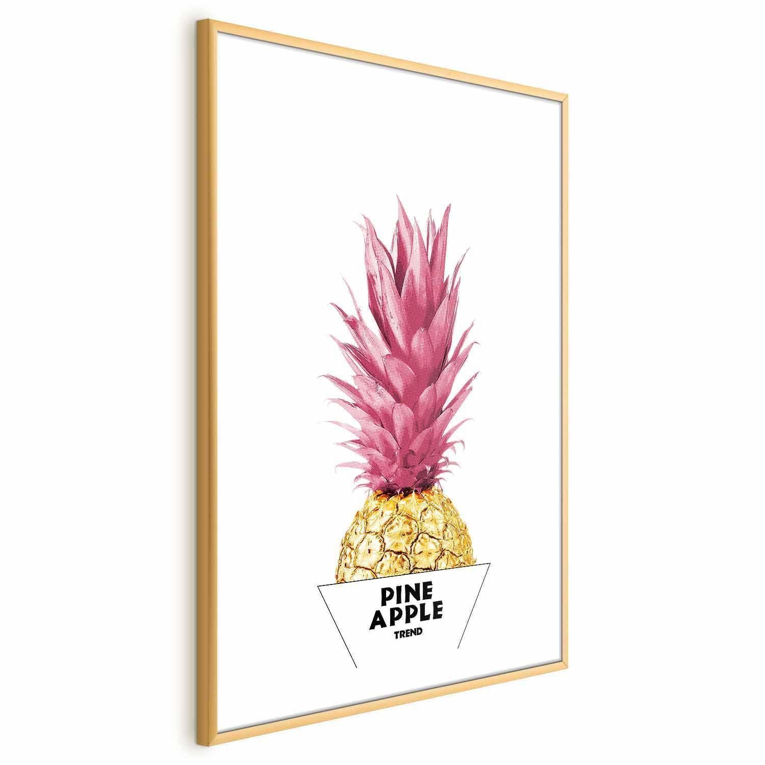 Poster - Golden Pineapple Artgeist
