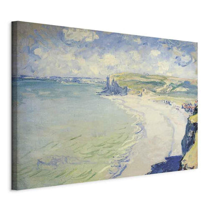 Leinwandbild - Claude Monet – Beach at Pourville