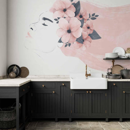 Fototapete - Female Gaze - Second Variant