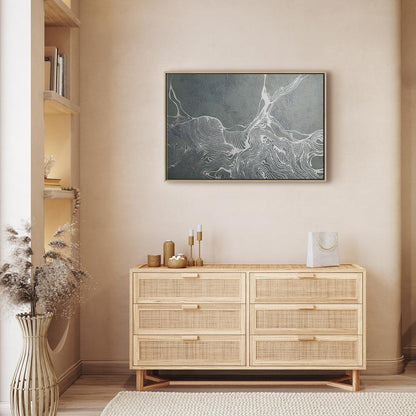 Leinwandbild - Harmony of Lines (1 Part) Wide