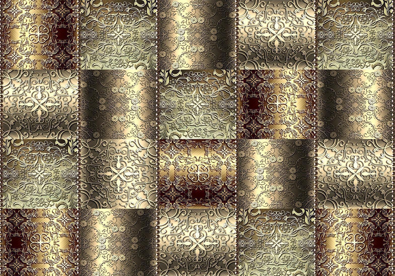 Fototapete - Metal Plates Artgeist