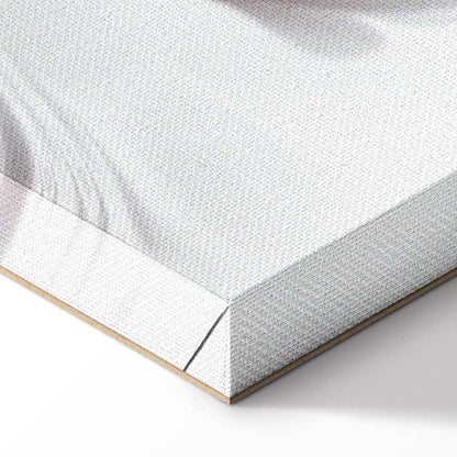 Leinwandbild - Magnolias over Water (5 Parts) Wide Grey