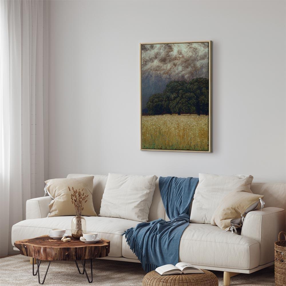 Leinwandbild - Hans Thoma – Calm Before the Storm