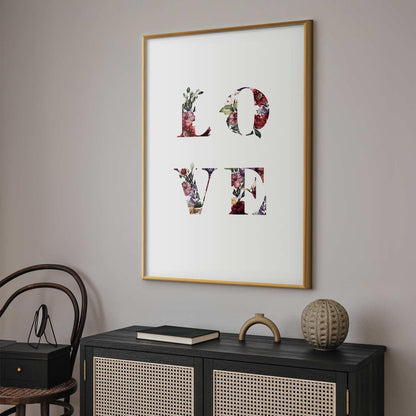 Poster - Love in Flowers Artgeist