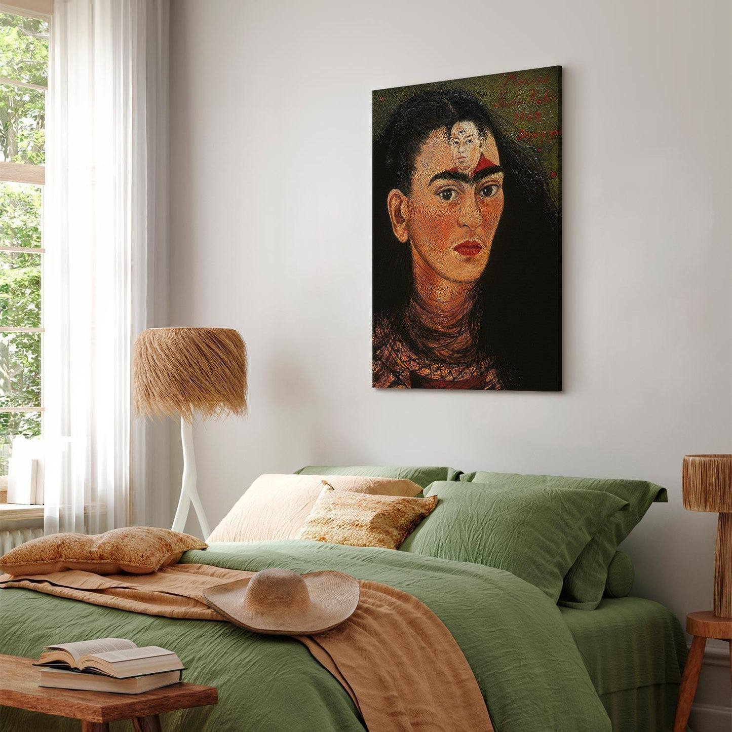 Leinwandbild - Frida Kahlo – Diego and I