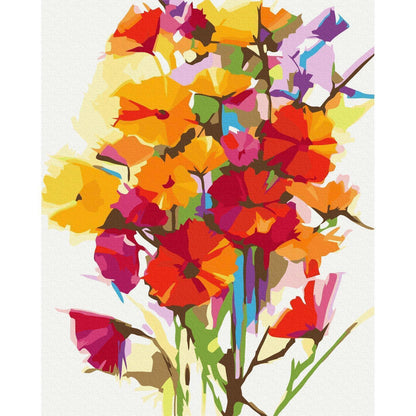 Malen nach Zahlen - Summer Flowers