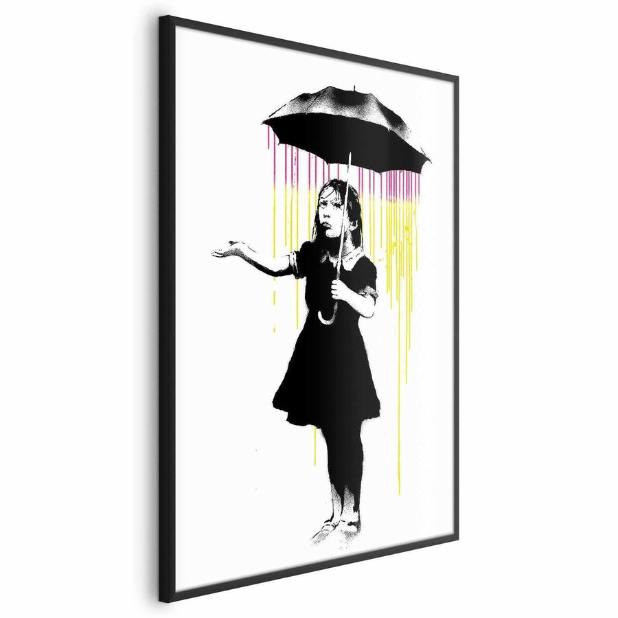 Poster - Girl with an Umbrella Artgeist