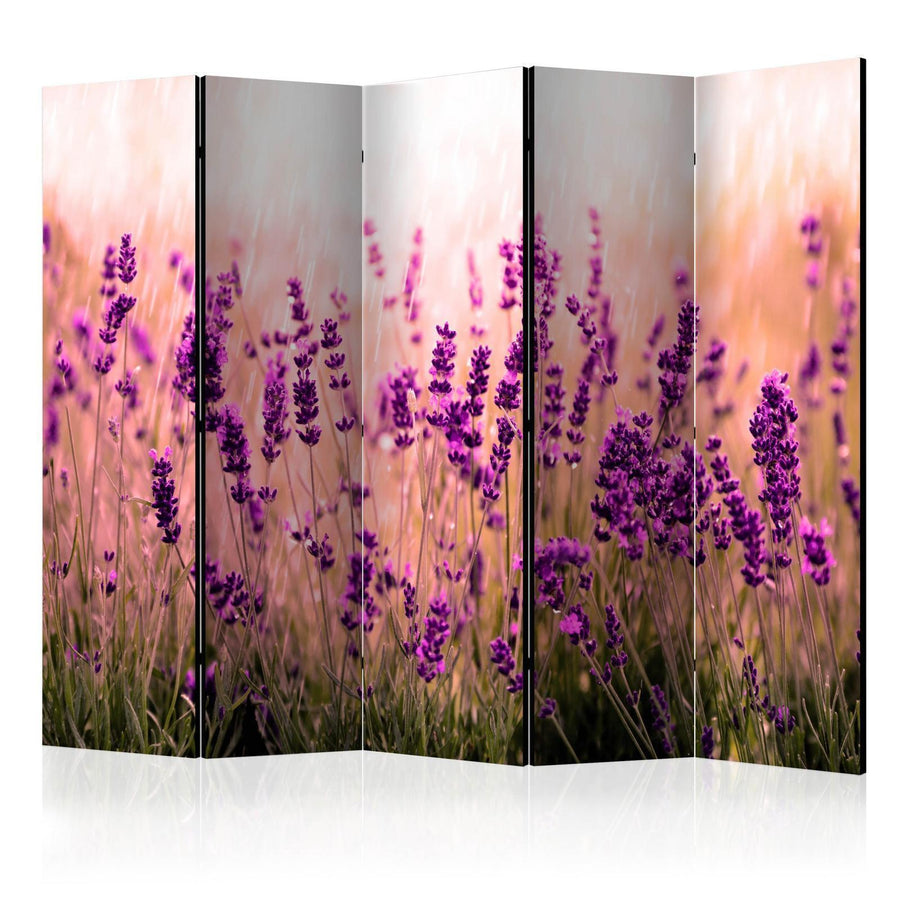 Paravent - Lavender in the Rain II Artgeist