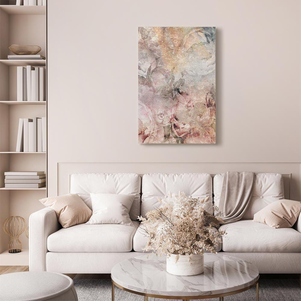 Leinwandbild - Nostalgic Bouquet (1 Part) Vertical