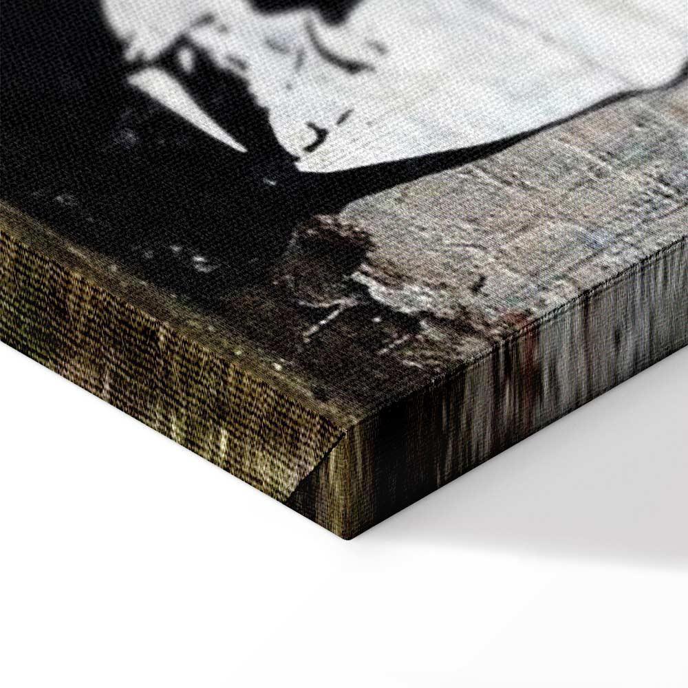 Leinwandbild - Super Mario Mushroom Cop by Banksy