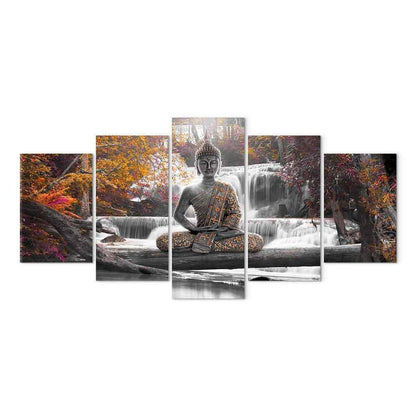 Leinwandbild - Autumn Buddha