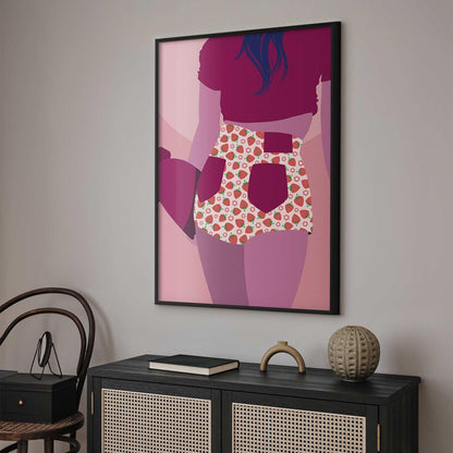Poster - Strawberry Shorts Artgeist