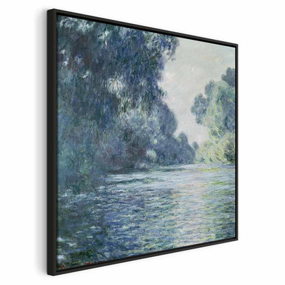 Leinwandbild - Claude Monet – A Stretch of the Seine near Giverny