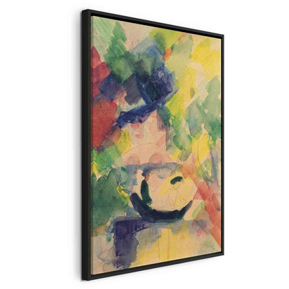 Leinwandbild - Paar im Nachen (August Macke) Artgeist