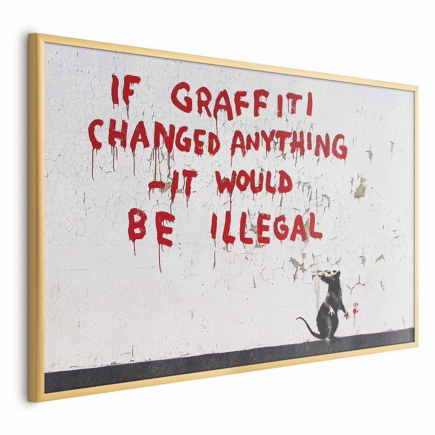 Poster - Graffiti Quote Artgeist