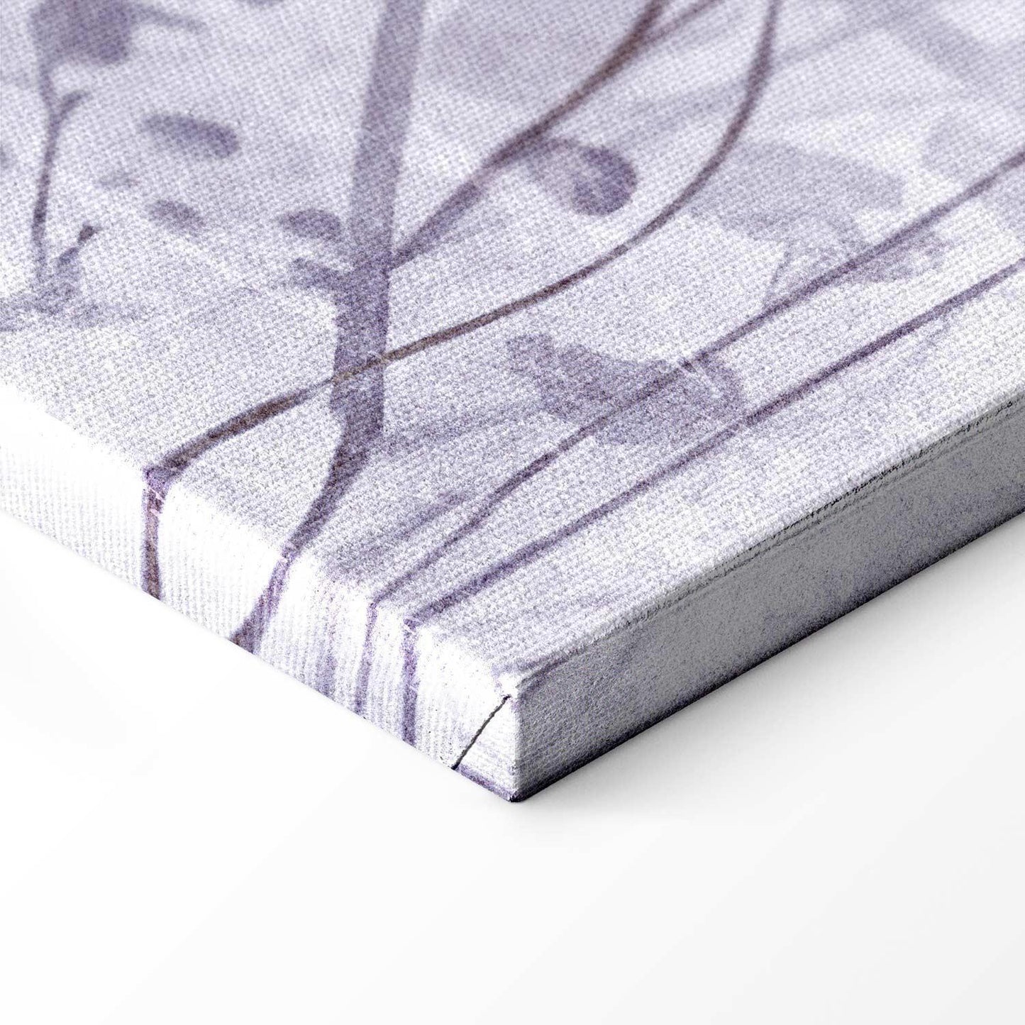 Leinwandbild - Majestic flight - a crane in flight in monochrome