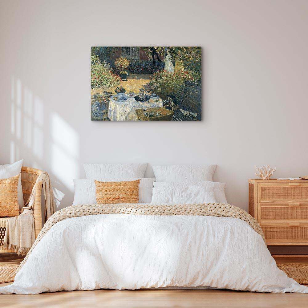 Leinwandbild - Claude Monet – The Luncheon (Argenteuil)