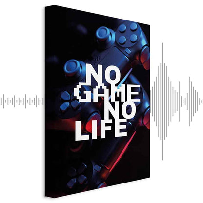 Leinwandbild No Game No Life Bunt – Gaming Wandkunst