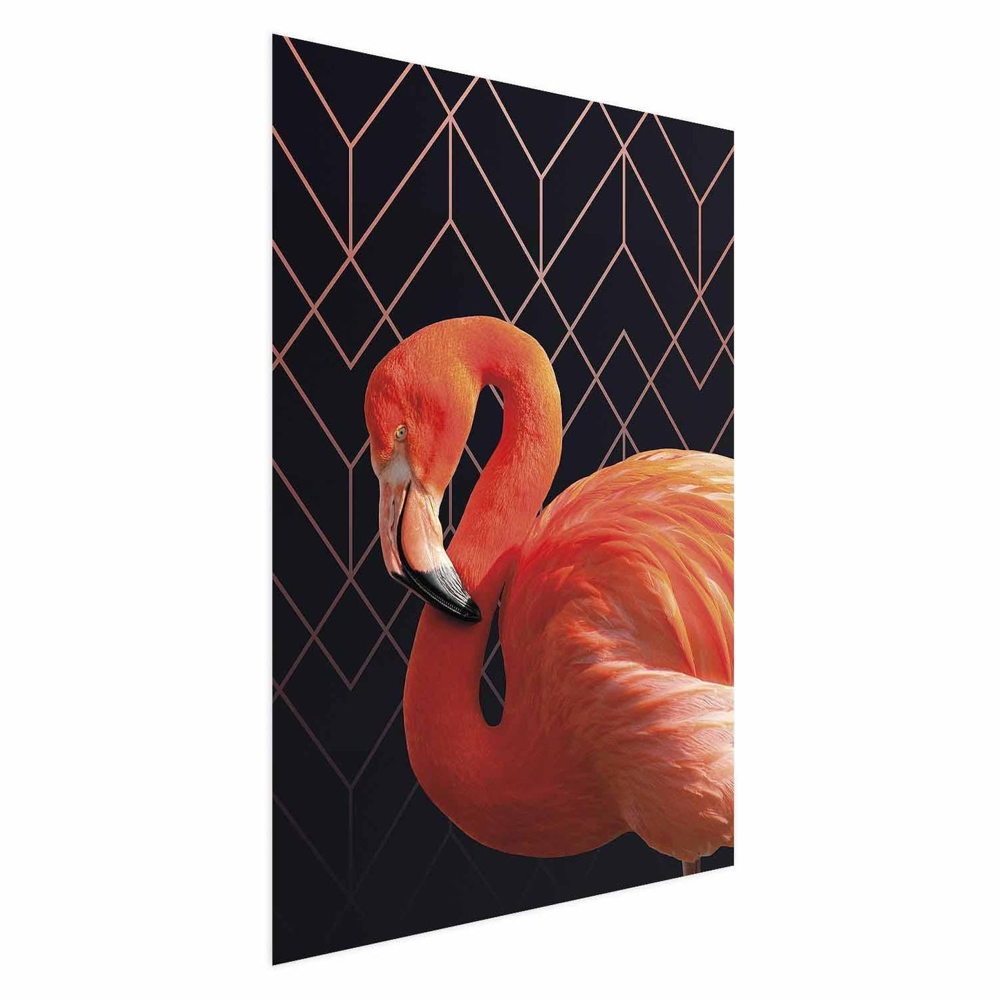 Poster - Flamingo Solo Artgeist