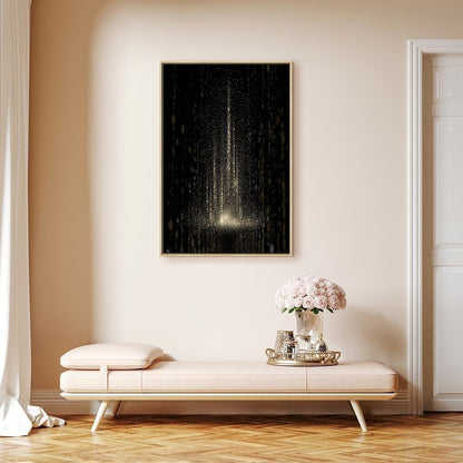 Leinwandbild - Snowstorm (1 Part) Vertical