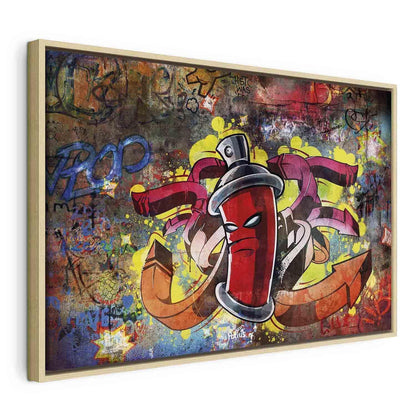 Leinwandbild - Graffiti master