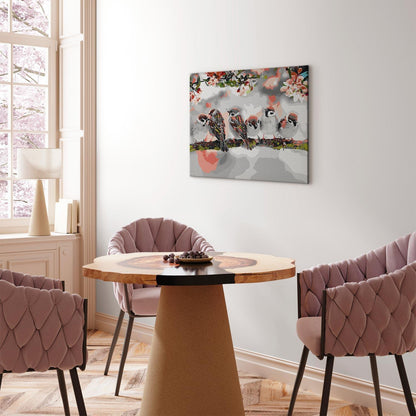 Malen nach Zahlen - Birds on the Branch