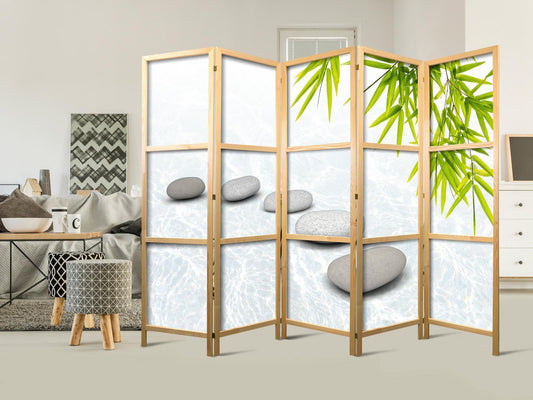 Japanischer Paravent - Stoic Calm II [one-sided]