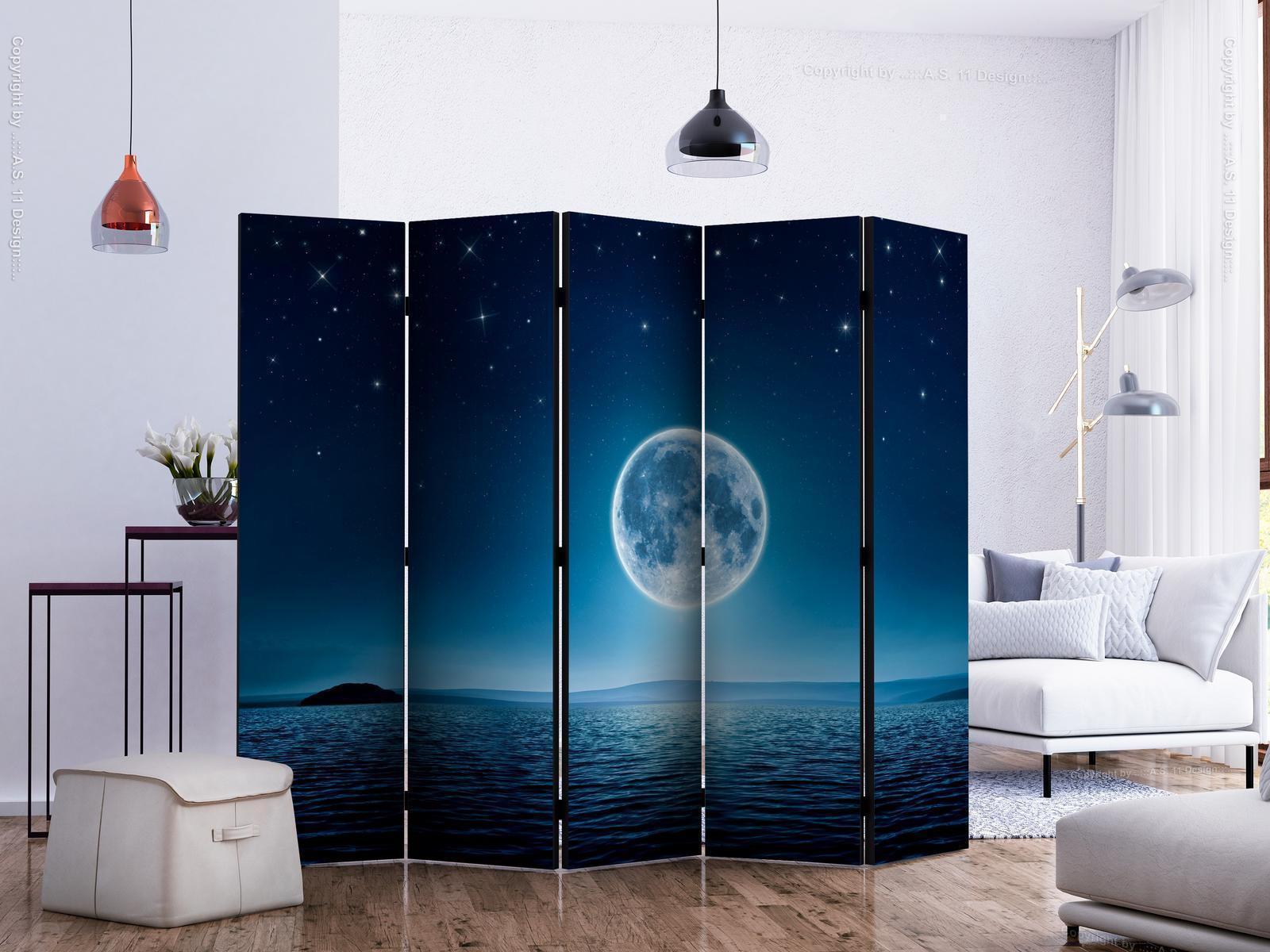 Paravent - Moonlit night II Artgeist