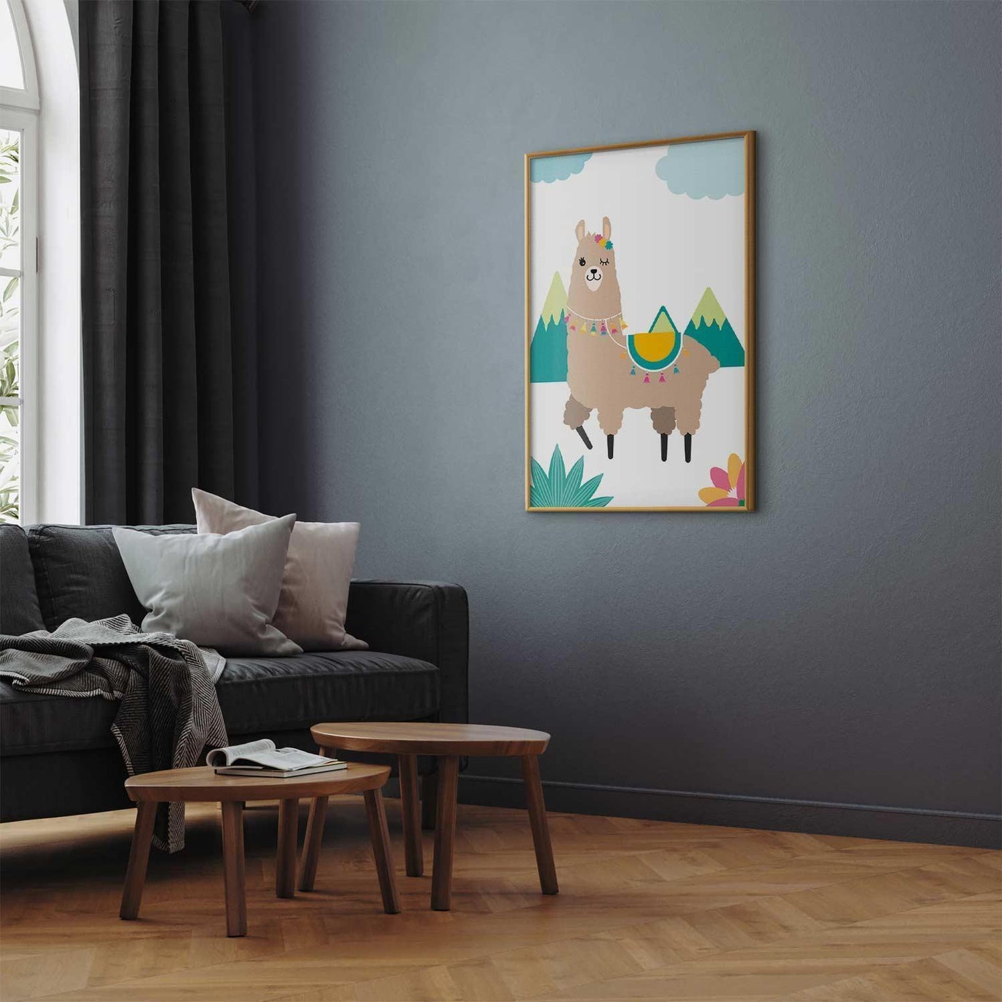 Poster - Extraordinary Llama Artgeist
