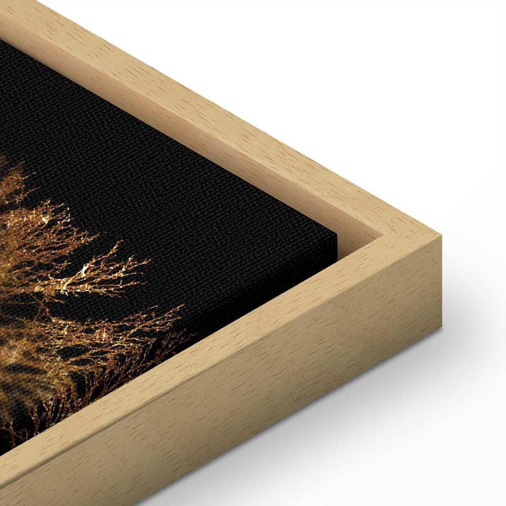 Leinwandbild - Golden Forest (1 Part) Wide