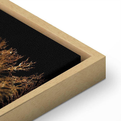 Leinwandbild - Golden Forest (1 Part) Wide