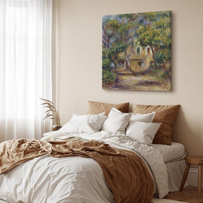 Leinwandbild - Pierre-Auguste Renoir – The Farm at Les Collettes