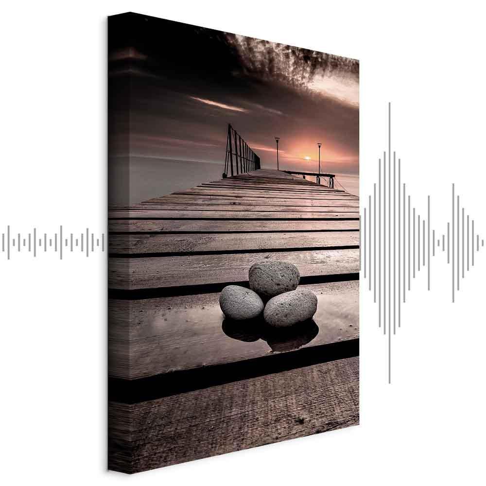 Leinwandbild - September Sunset (1 Part) Vertical