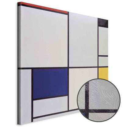 Leinwandbild - Piet Mondrian – Tableau I