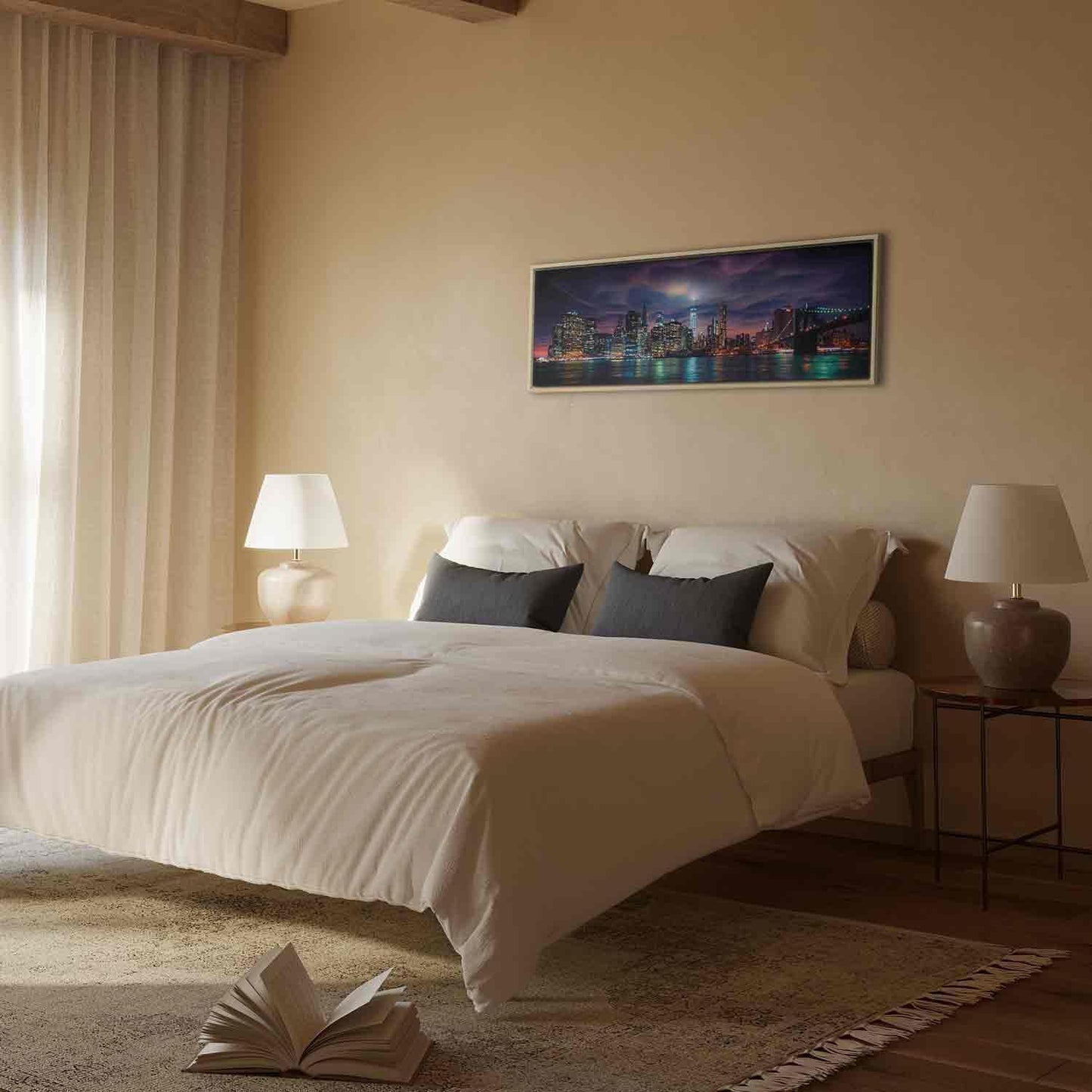 Leinwandbild - New York: Dark City