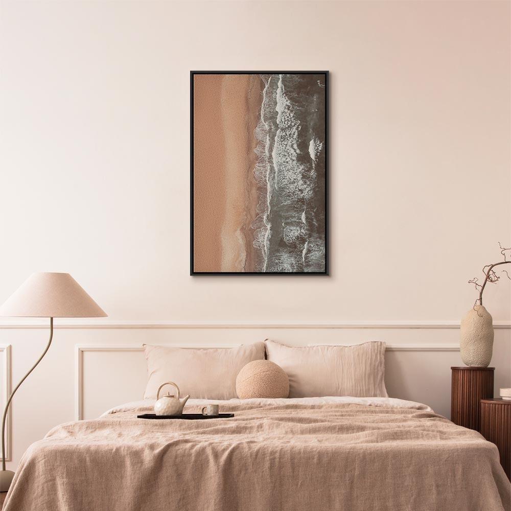 Leinwandbild - Shore Line (1 Part) Vertical