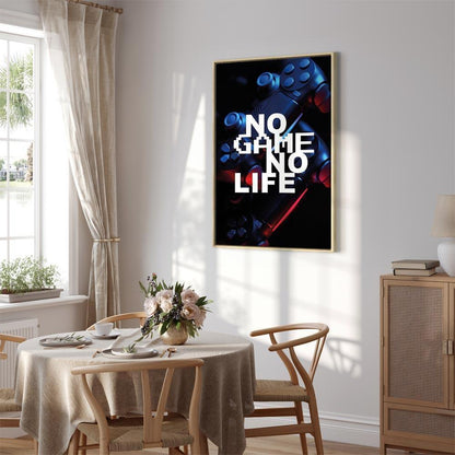 Leinwandbild No Game No Life Bunt – Gaming Wandkunst