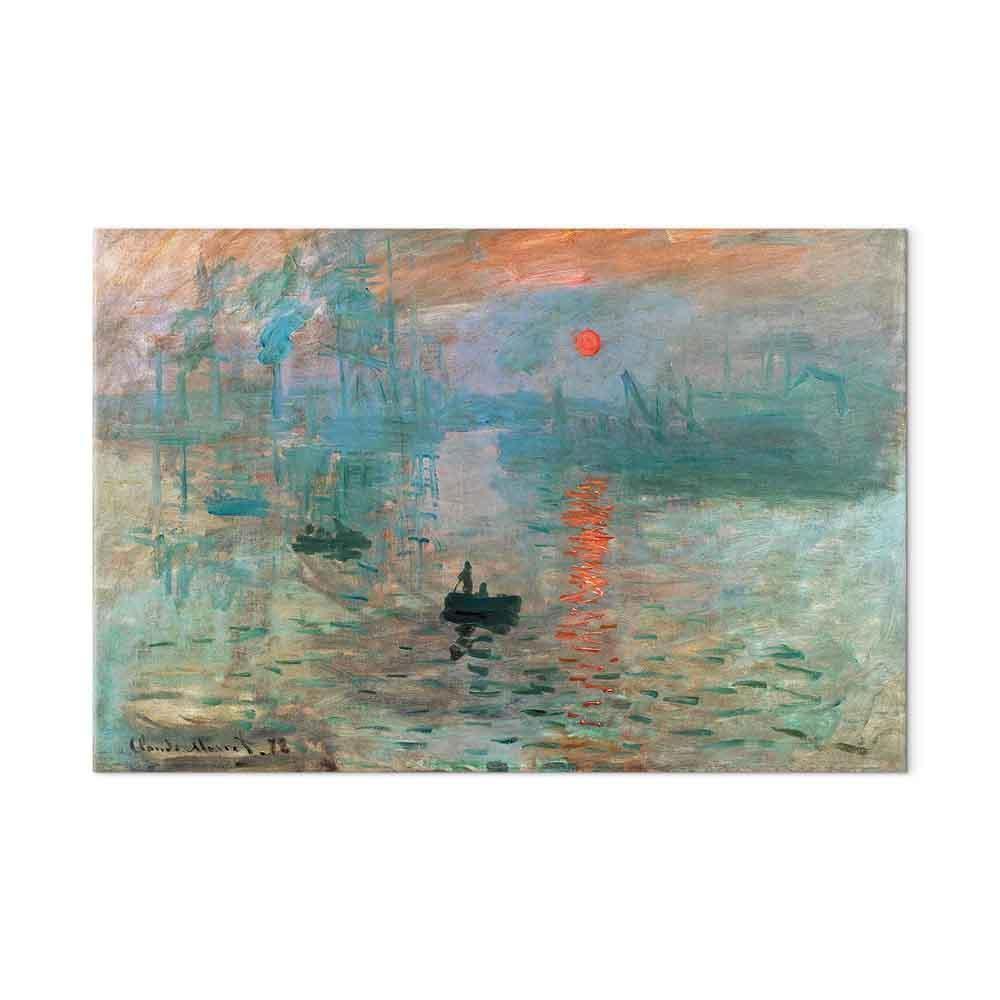 Leinwandbild - Claude Monet – Impression, Sunrise