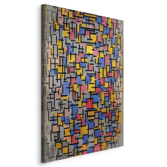 Leinwandbild - Piet Mondrian – Composition